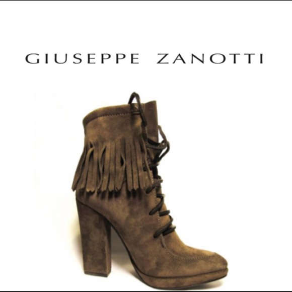 giuseppe zanotti • NEW • xx fringe opentoe boot - Picture 8 of 8